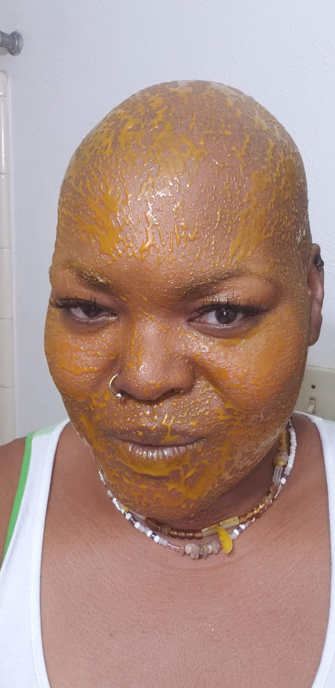 Glo Light - Hemp Infused Turmeric Mask with Honey